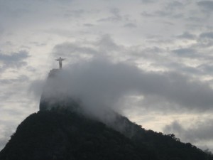 The Corcovado in Rio de Janeiro, Brazil